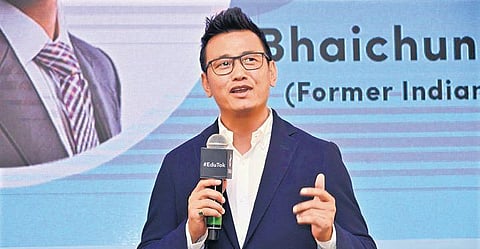 Former Indian football team captain Bhaichung Bhutia (File Photo)