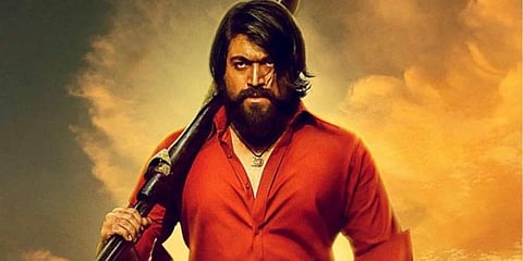 Sandalwood actor Yash in 'KGF'.