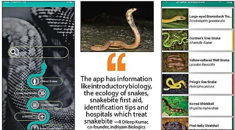 An app to know our snakes