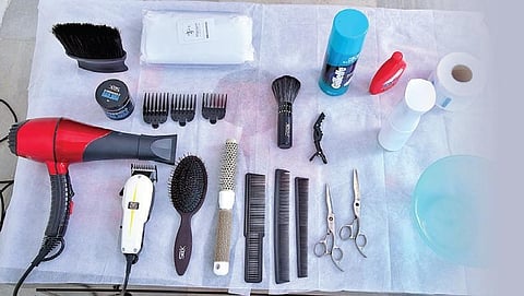 A number of people in the pandemic are opting for salon services at home that are taking care of hygiene and following adequate safety protocols