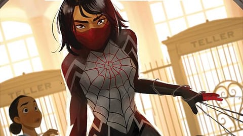 Silk, whose real name is Cindy Moon, is a Korean-American classmate of Peter Parker aka Spider-Man. (Photo | Marvel)