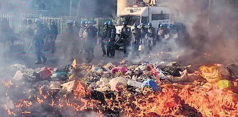 Delhi saw communal riots in part of northeast Delhi in February amid the growing anti-CAA protests. (File Photo)