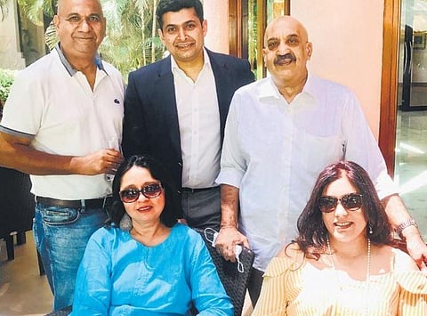 Abhay, Kunal, Imtiaz, Jyotsna and Sunaina