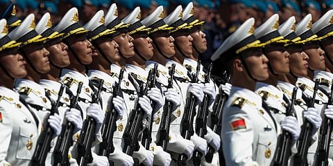 Image of China's People's Liberation Army (PLA) used for representational purpose. (File Photo | AP)