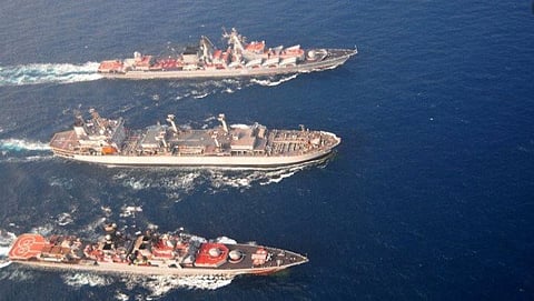 WATCH | Indian, Russian Navies hold maritime drill in Bay of Bengal