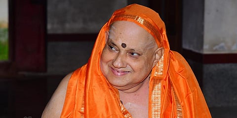 Edneer Mutt pontiff Kesavananda Bharati Sripadagalvaru (File photo| EPS)