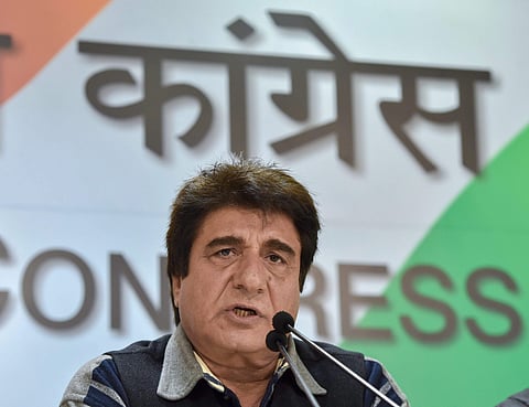 Congress leader Raj Babbar (File Photo | PTI)