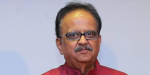 Playback singer SP Balasubrahmanyam (File photo | EPS)