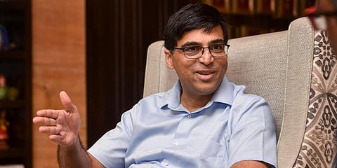 Former world chess champion Viswanathan Anand (Photo | PTI)