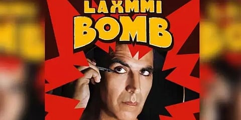A still from Akshay Kumar-starrer 'Laxmmi Bomb'.