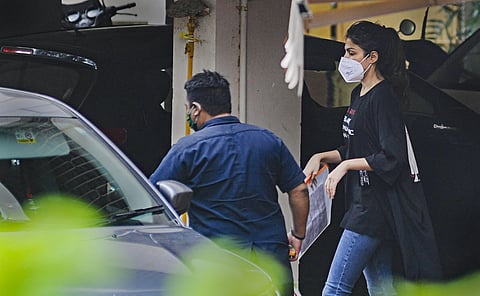 Bollywood actress Rhea Chakraborty. (Photo | PTI)