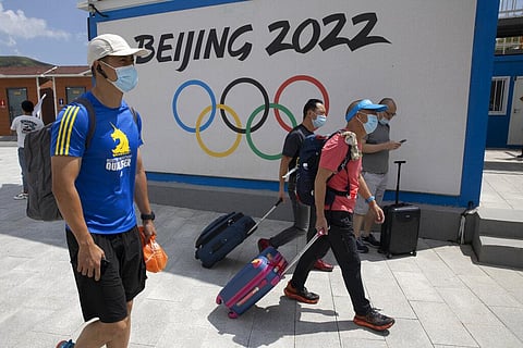 China is host to the 2022 Winter Olympics with rumblings of a boycott and calls to remove the games from Beijing because of widespread human rights violations. (Photo | AP)