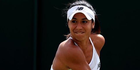 Heather Watson retired from her match in the first round with what organizers said was dizziness. (Photo | AP)