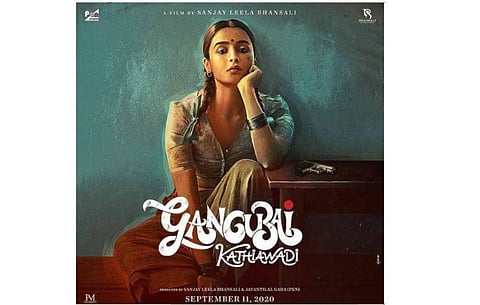 Poster of Alia Bhatt-starrer 'Gangubai Kathiawadi