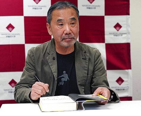 Japanese novelist Haruki Murakami (Photo | AP)