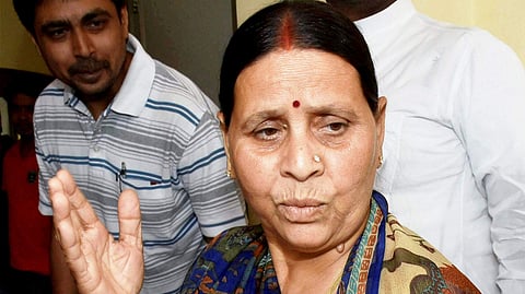 Former Bihar CM Rabri Devi 