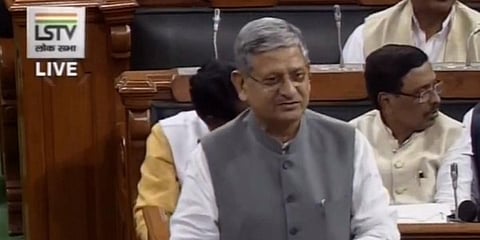 Senior JDU leader Lalan Singh (File photo| LSTV)