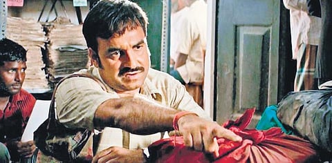 Pankaj Tripathi in a still from 'Kaagaz'