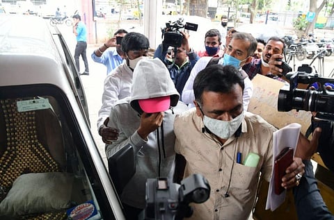 Actor Vivek Oberoi's brother-in-law Aditya Alva, who was absconding since four months, was arrested by CCB Bangalore police in connection with the Sandalwood drug case. (Photo | Shriram BN, EPS)