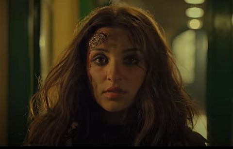 Parineeti Chopra in a still from 'The Girl on The Train' (Photo | YouTube screengrab)