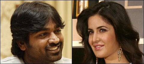 (L) Vijay Sethupathi and (R) Katrina Kaif (Photos | PTI, Facebook)