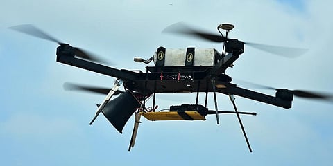 Drone operations feature for first time at Army Day parade
