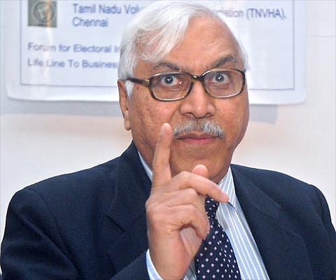 Former Chief Election Commissioner S Y Quraishi (File | ENS)