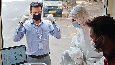 Shiv Om Singh has trained 350 healthcare professionals since May 2020 | express