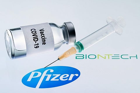 Pfizer-Biotech vaccine(Photo | AFP)