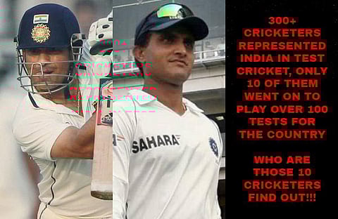 Over 300 cricketers have represented India in Test cricket, but only 10 of them went on to play over 100 Test matches. Who are those 10 Indian cricketers, find out. (Photo | PTI)