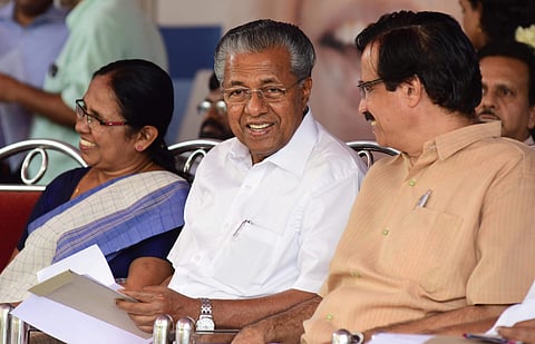 In a survey conducted by ABP News in collaboration with C-Voter, Pinarayi Vijayan-led LDF government is all set to beat anti-incumbency tides and retain power in the southern state. Here are the major predictions made by opinion poll. (Photo |  Albin Math