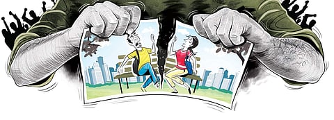 The 'love jihad' law. (Express Illustrations)