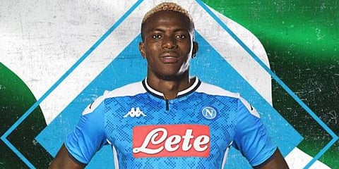 Napoli striker Victor Osimhen