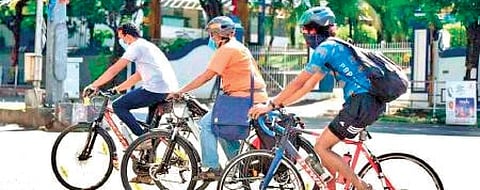 Cycle tracks planned along key roads in Kochi