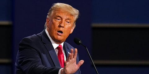 Outgoing US President Donald Trump (Photo | AP)