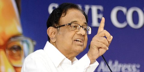 Congress leader P Chidambaram (Photo | EPS)