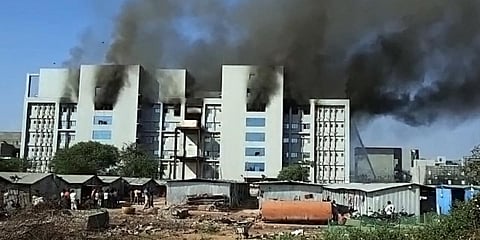 Fire broke out at Serum Institute of India, in Pune. (File photo| ANI)