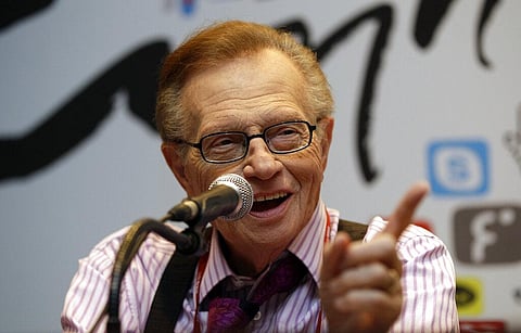 US talk show host Larry King has passed at 87. (Photo | AP)
