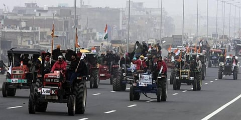 The youth was allegedly part of a group who had been instructed to create disturbance during the tractor rally on January 26. (File Photo | Parveen Negi, EPS)