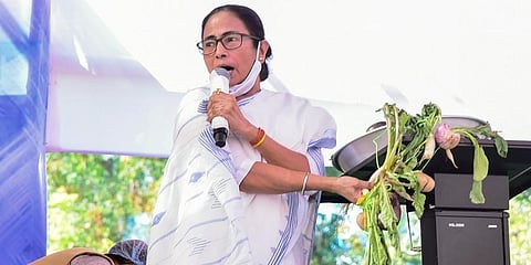 West Bengal Chief Minister Mamata Banerjee. (Photo | PTI)