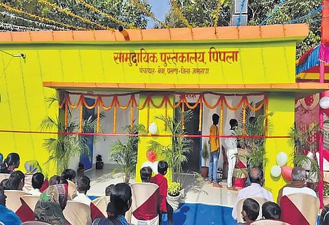 These libraries are then handed over to local villagers for day-to-day management by forming a committee.