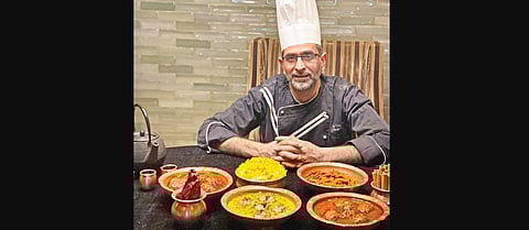 Chef Tariq is from a family of Wazas, with generation after generation of the Ahmed family having passed down the recipes of Wazwan.