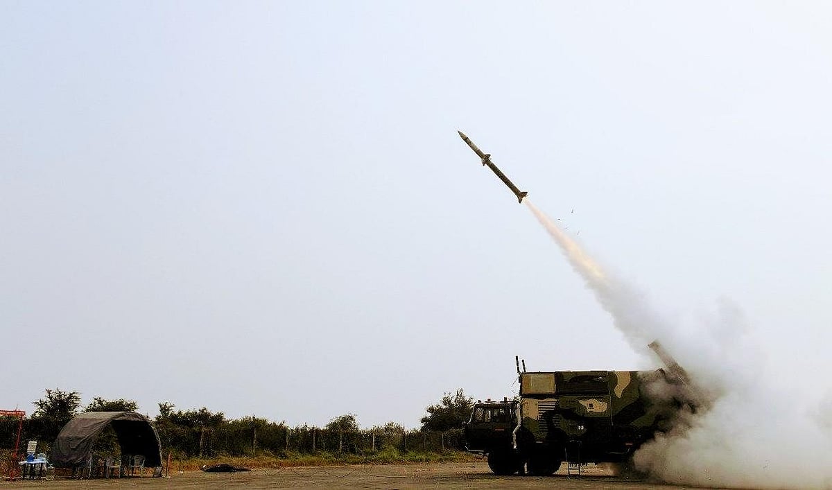Part of missile falls during defence exercise in Jaisalmer; no casualties