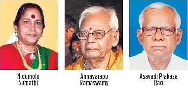 Padma Shri award for three from Andhra Pradesh 