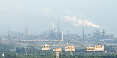 Rashtriya Ispat Nigam plant (Photo| Facebook)