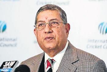 India Cements MD N Srinivasan