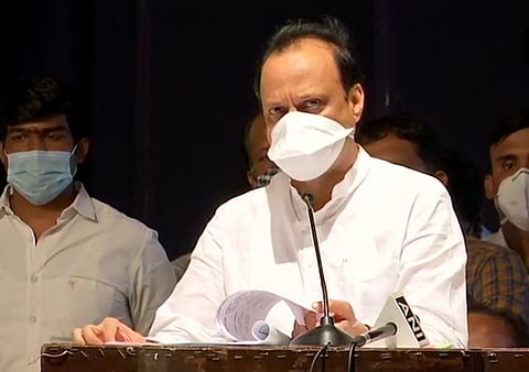 Maharashtra Deputy CM Ajit Pawar. (Photo | ANI)