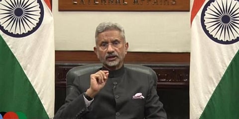 External Affairs minister S Jaishankar (Photo| Twitter/ @MEAIndia)