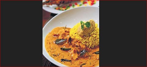 Seafood meals from the ongoing Fish Trap Festival at Cafe Delhi Heights.