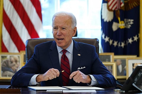 US President Joe Biden
